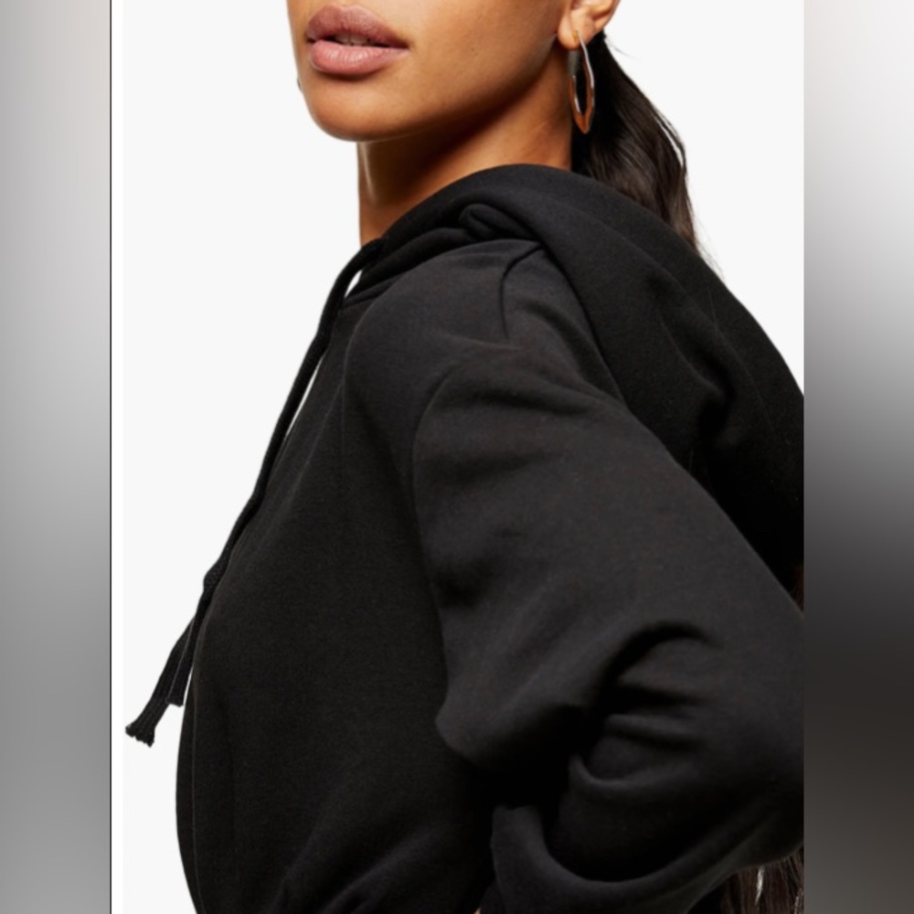 Topshop pullover hoodie dress - Picture 4 of 6